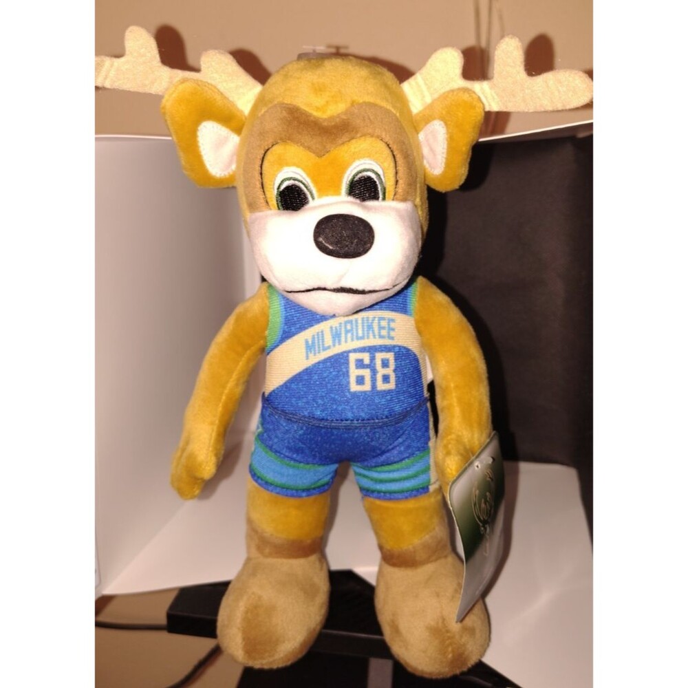 Bango ~ Milwaukee Bucks Mascot Bleacher Creatures 10" Inch Plush